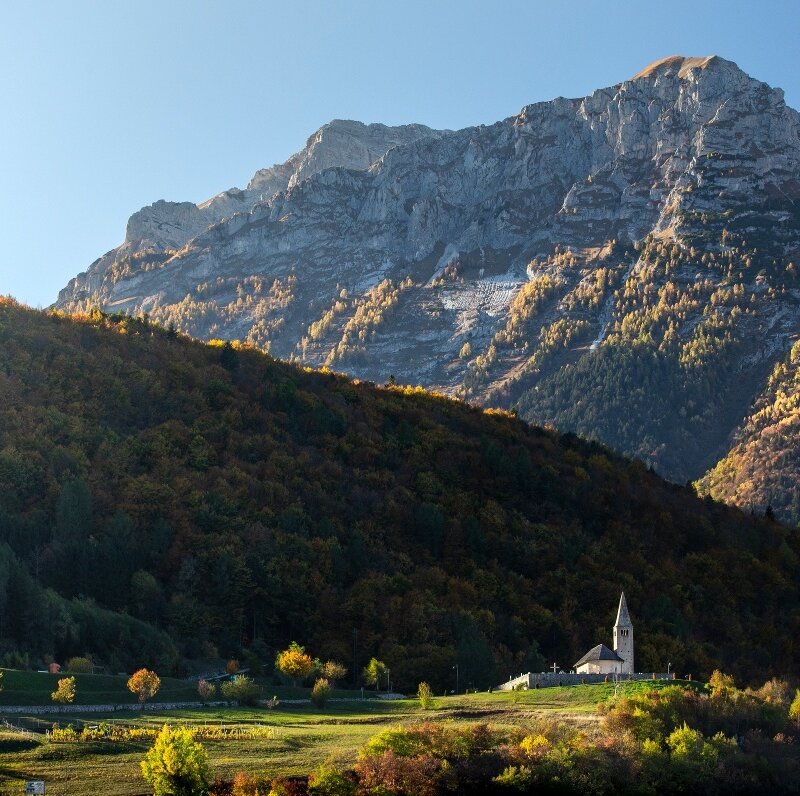 Cavedago – Chiesetta San Tommaso – Priori – Andalo - Maso Tomàs