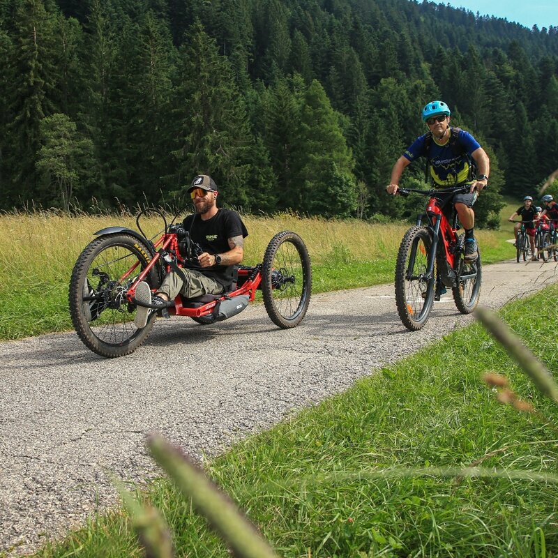 Handbike - Nembia and Madonna del Caravaggio